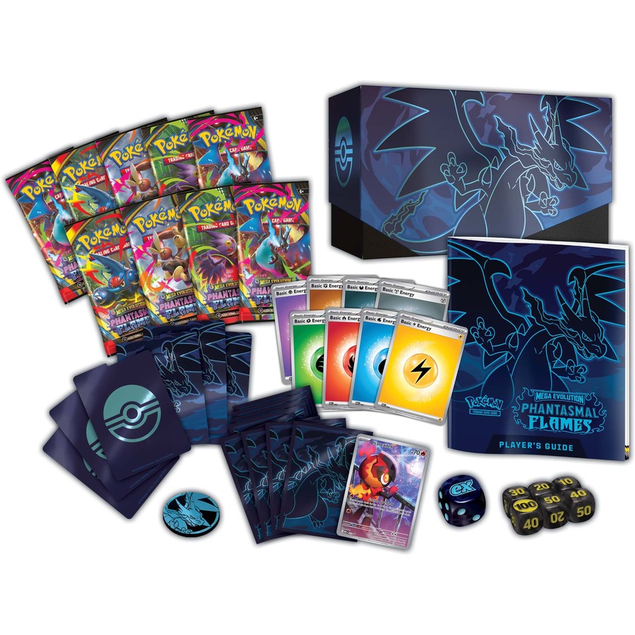 Pokemon TCG Mega Evolution Phantasmal Flames Elite Trainer Box ETB PRESALE 14/11/25
