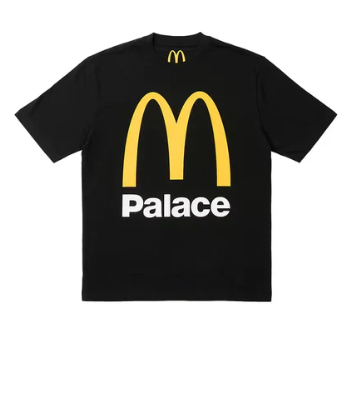 Palace x McDonalds Logo Tee Black XXL INSTOCK