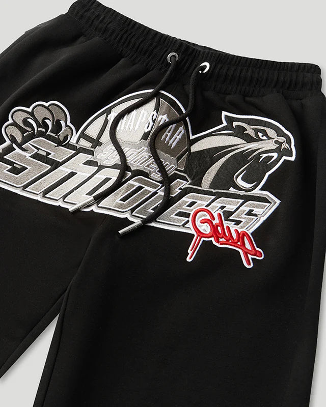 Geedup Sydney x Trapstar Shooters Trackpants Black/Red Small INHAND