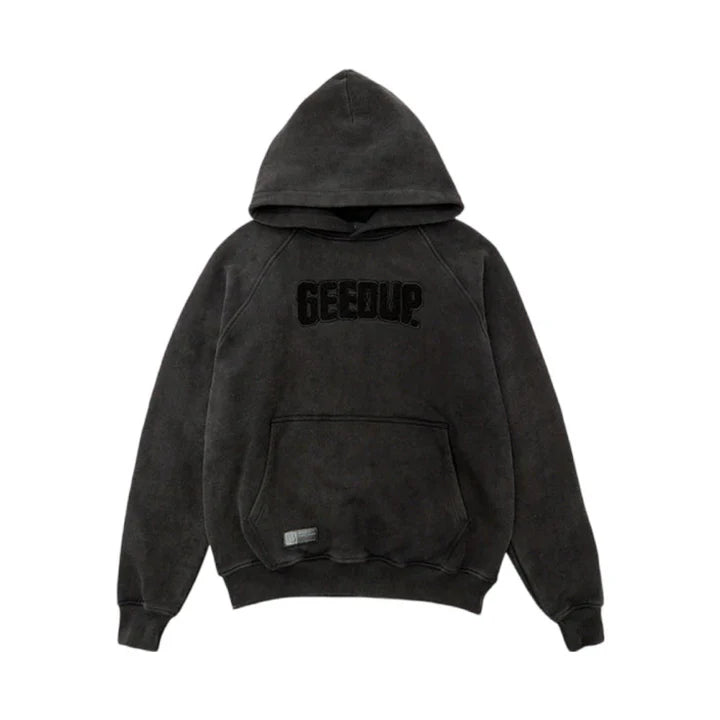 Geedup Play For Keeps Hoodie 'Vintage Washed Black' (2024)