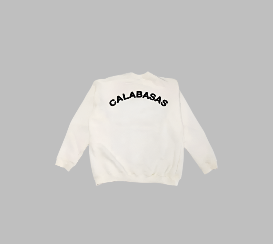 Yeezy Season 5 SAMPLE Calabasas Crest Sweatshirt Extra Small
