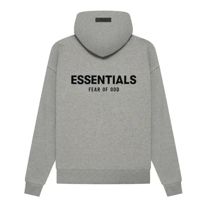 Fear of God Essentials Hoodie Dark Oatmeal (SS22)