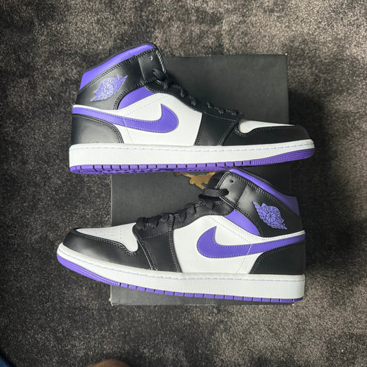 Jordan 1 Mid Dark Iris 12M Brand New Authentic