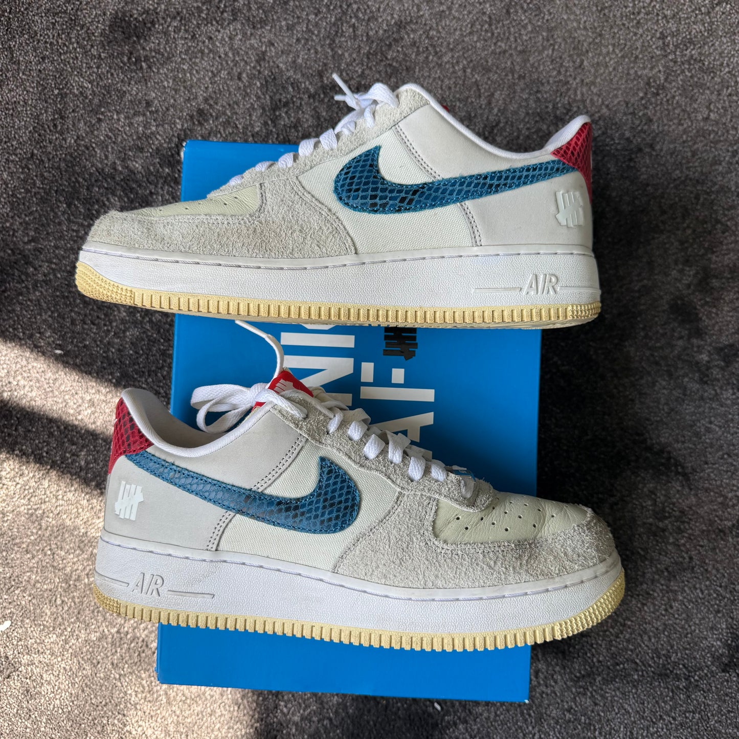 Nike Air Force 1 Low SP Undefeated 5 on it dunk VS AF1 9M Used Great Condition