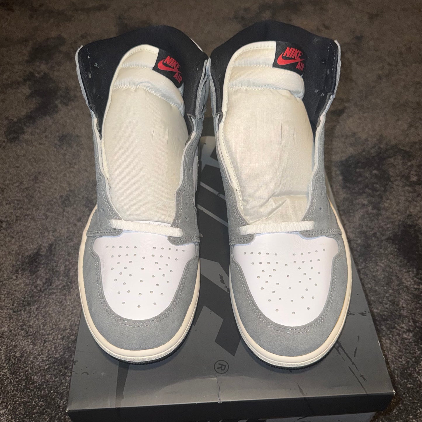 Jordan 1 Retro High OG Washed Black 12M Brand New Authentic