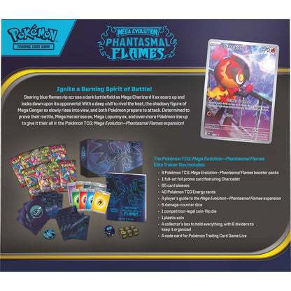 Pokemon TCG Mega Evolution Phantasmal Flames Elite Trainer Box ETB PRESALE 14/11/25