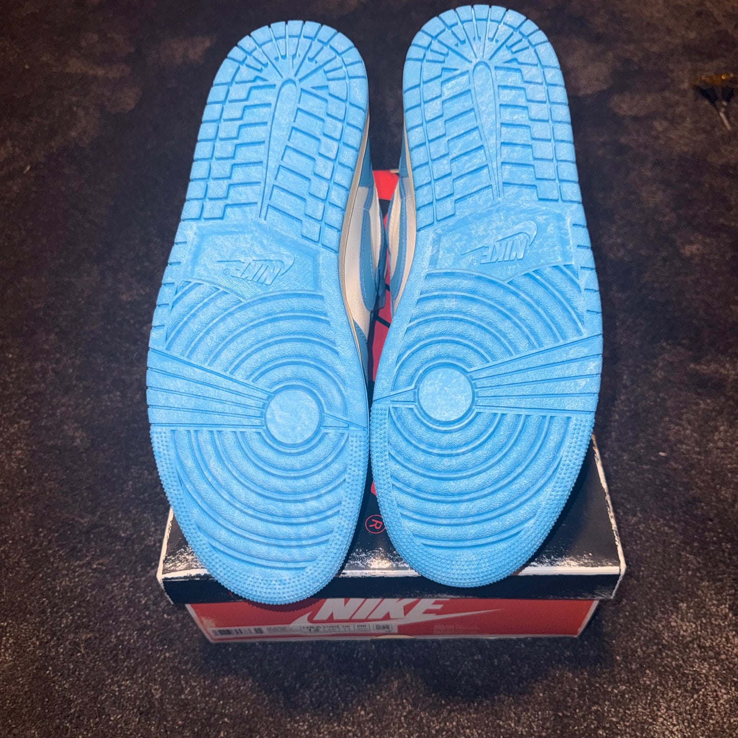 Jordan 1 Retro High OG UNC Reimagined 12M Brand New Authentic