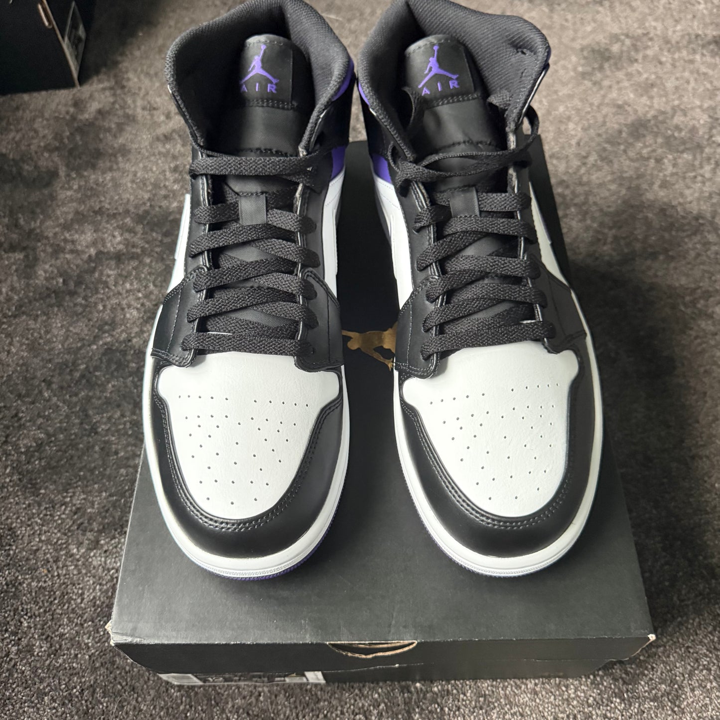 Jordan 1 Mid Dark Iris 12M Brand New Authentic