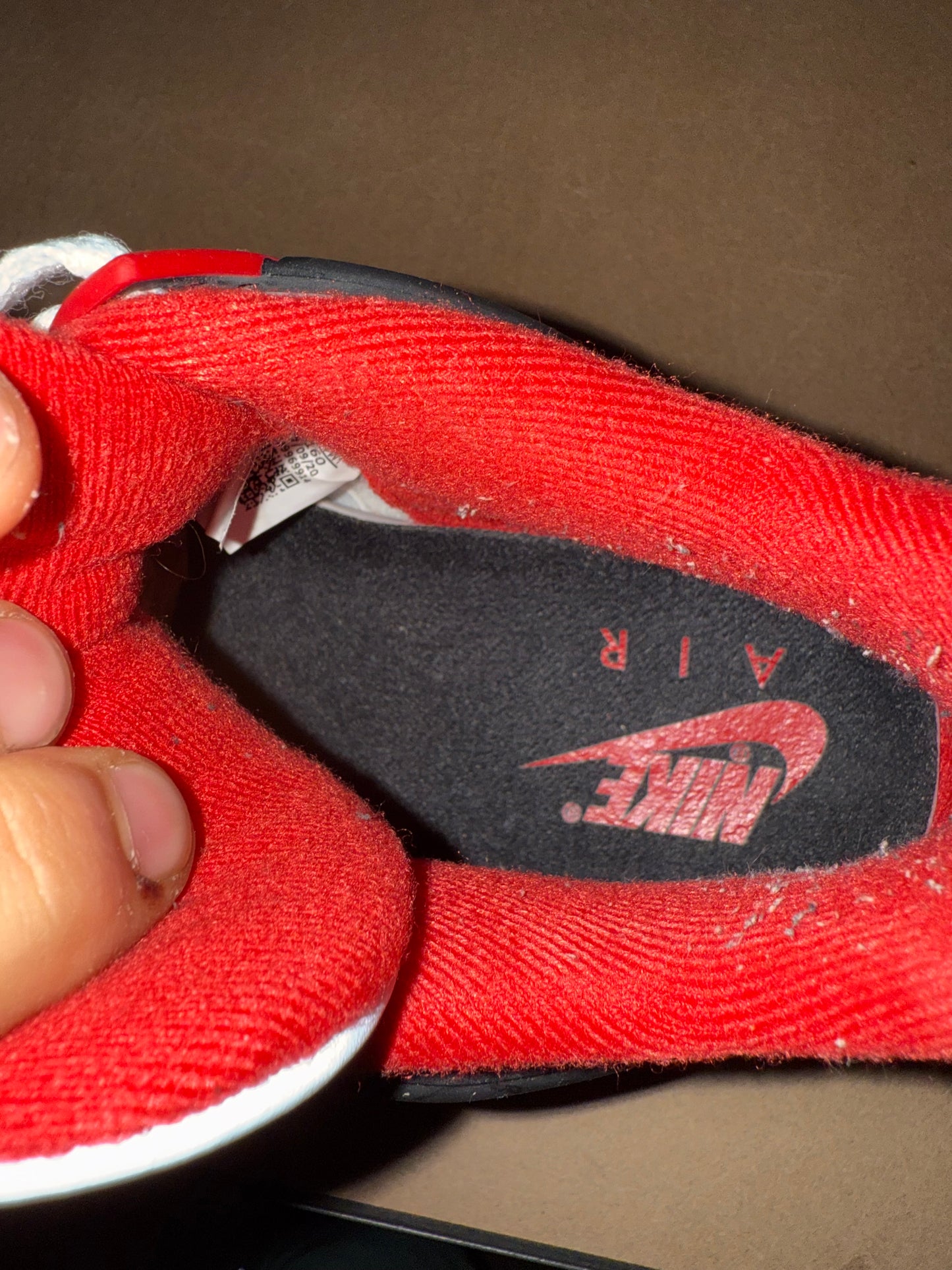 Jordan 4 Retro Fire Red 8M (9.5W) Used Great condition