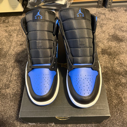 Jordan 1 Mid Black Royal Blue 12M 
Brand New Authentic