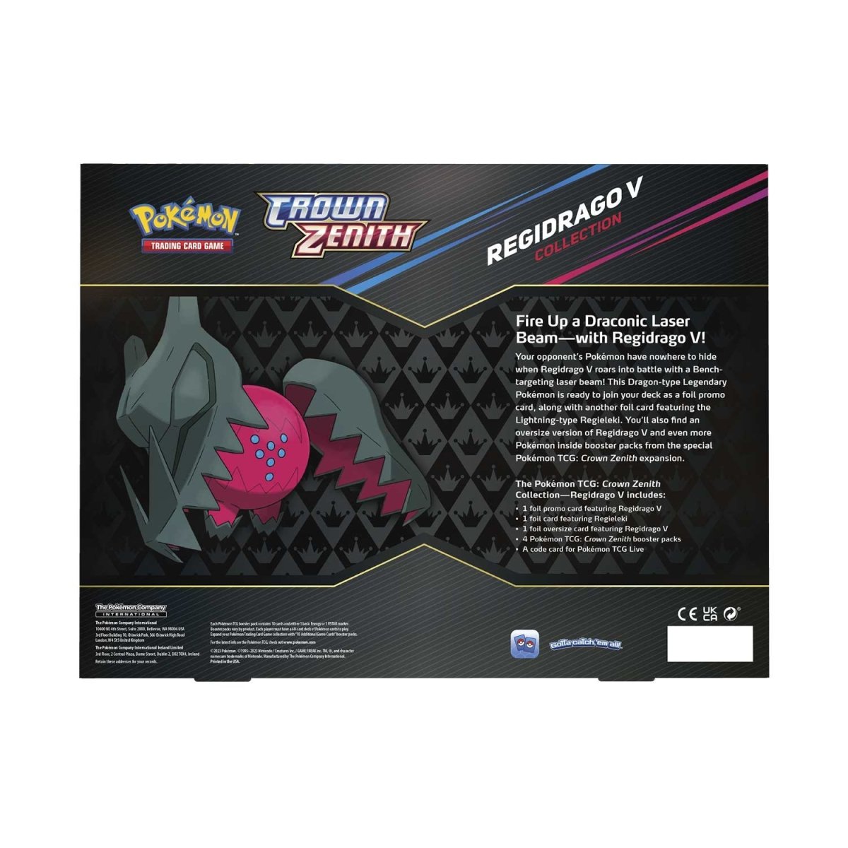 Pokémon TCG Crown Zenith Collection (Regidrago V) Sealed Brand New