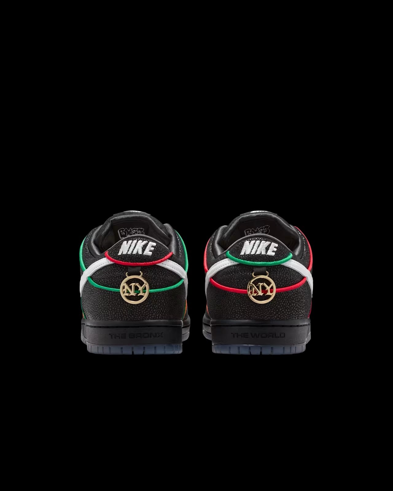 13M - Nike SB Dunk Low Pro x Bronx Girls Skate Black and Challenge Red Brand New
Authentic