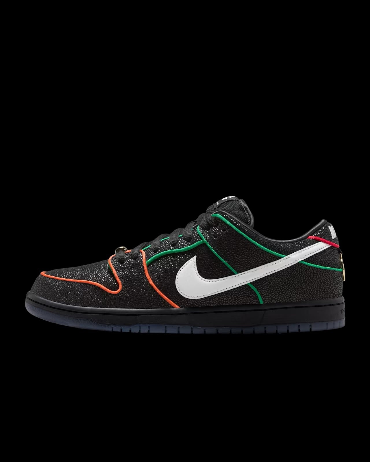 13M - Nike SB Dunk Low Pro x Bronx Girls Skate Black and Challenge Red Brand New
Authentic