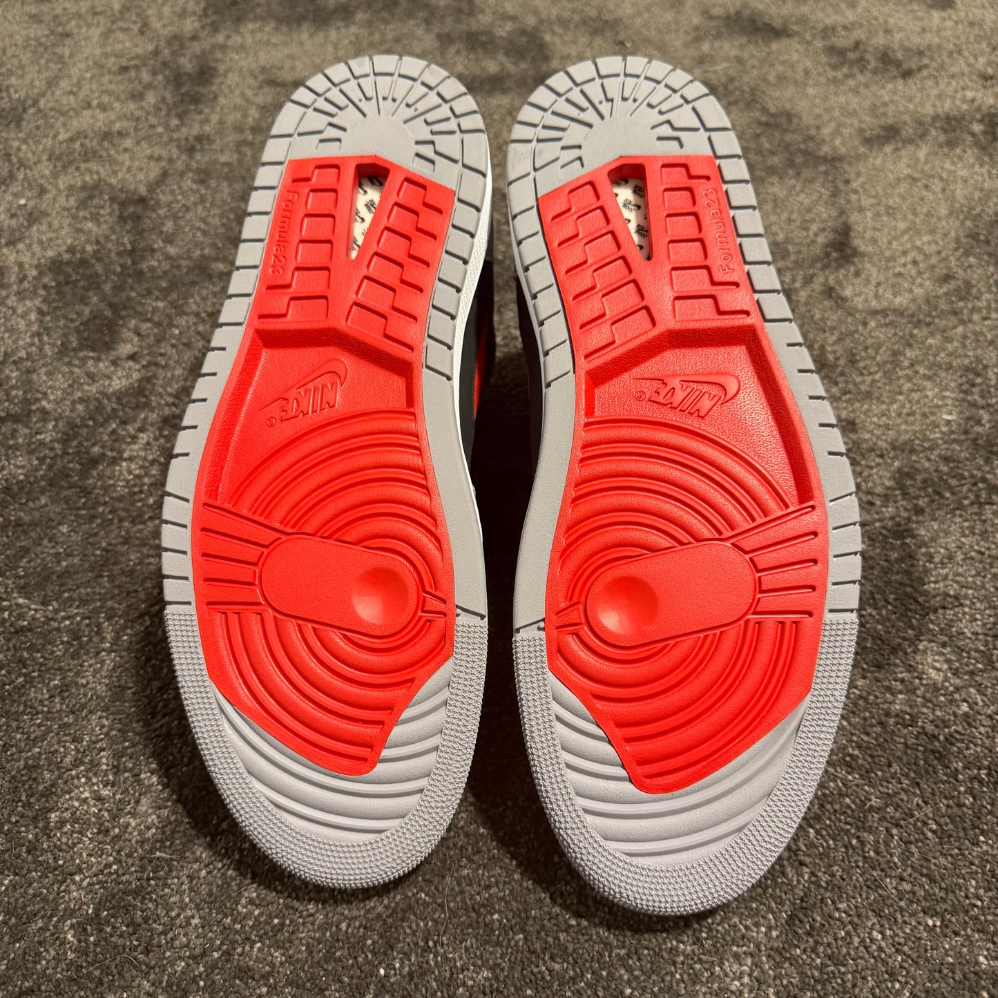 Jordan 1 High Zoom Air CMFT 2 Black Fire Red Cement 12M 
Brand New Authentic NO BOX