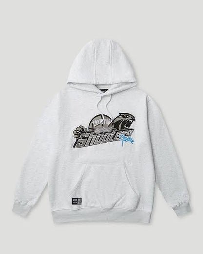 Geedup SYDNEY SHOOTERS HOODIE WHITE MARLE/BLUE XL INHAND
