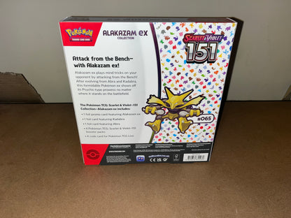 Pokemon TCG Scarlet & Violet: 151 Alakazam Ex Collection