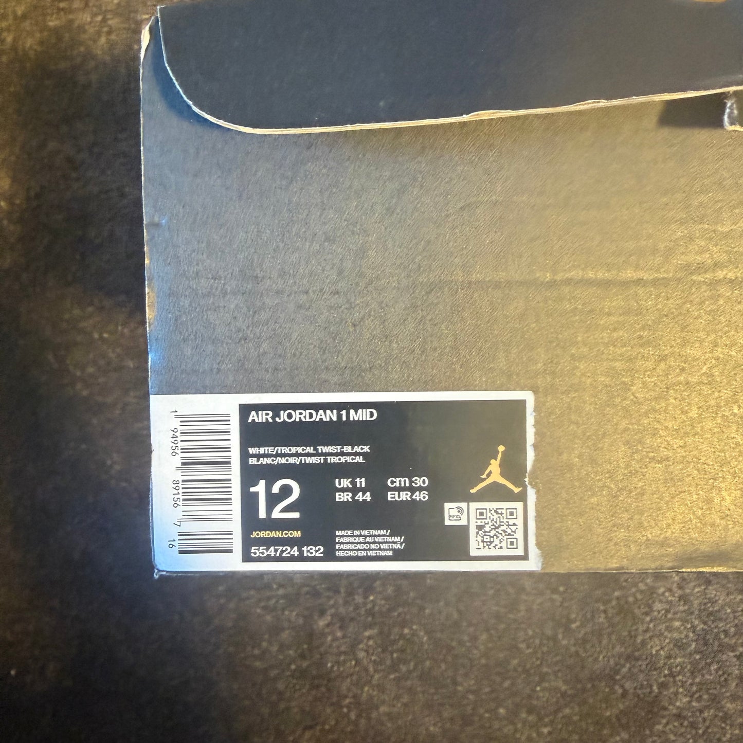 Jordan 1 Mid Tropical Twist 12M 
Brand New Authentic