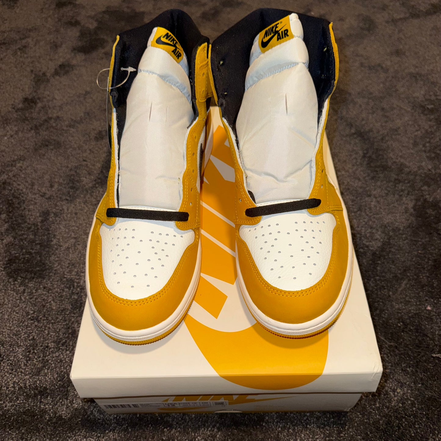 Jordan 1 Retro High OG Yellow Ochre 12M  Brand New Authentic