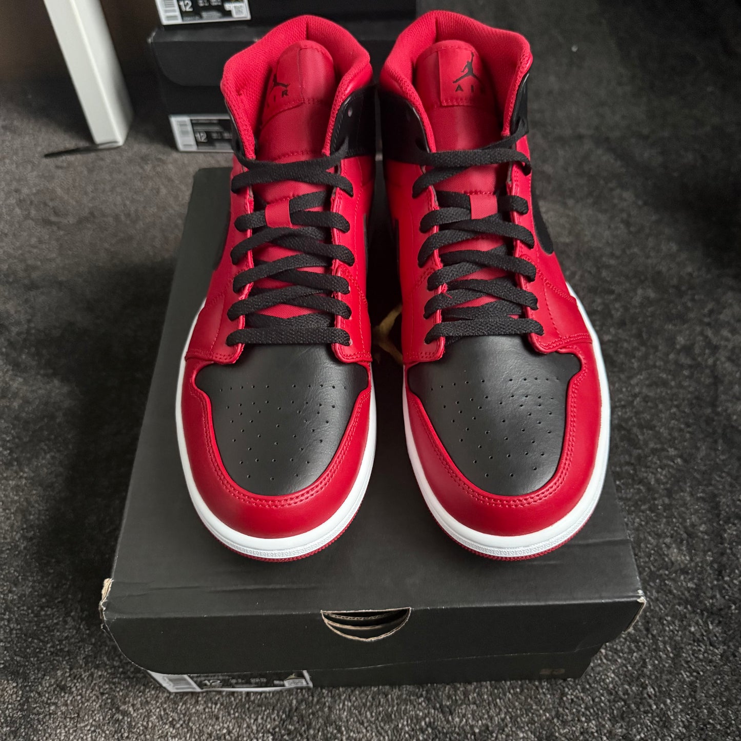 Jordan 1 Mid Reverse Bred 12M 
Brand New Authentic