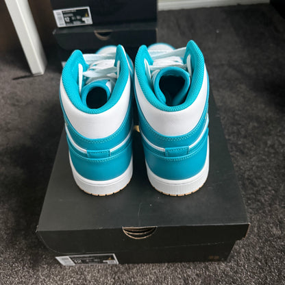 Jordan 1 Mid Aquatone 12M Brand New Authentic