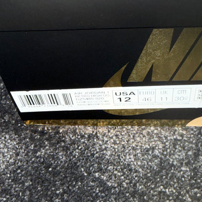 Jordan 1 Retro High OG Palomino 12M Brand New Authentic