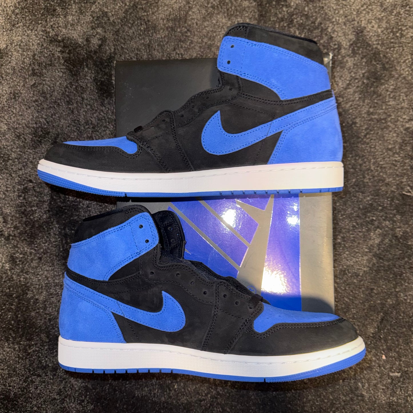 Jordan 1 Retro High OG Royal Reimagined 12M Brand New
Authentic