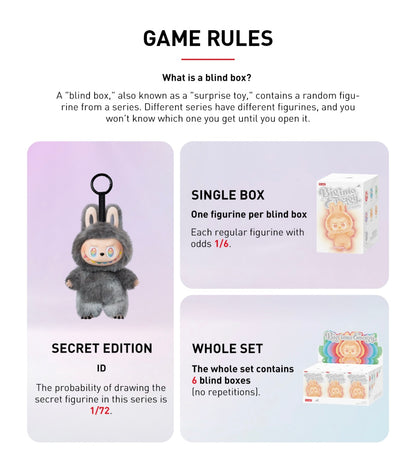 THE MONSTERS Big into Energy Series-Vinyl Plush Pendant Blind Box Whole Set INHAND