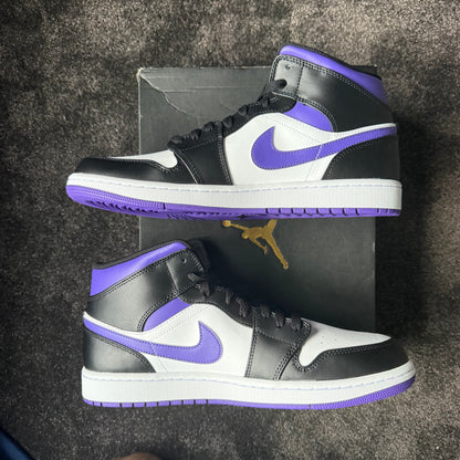Jordan 1 Mid Dark Iris 12M Brand New Authentic