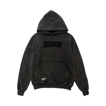 Geedup Play For Keeps Hoodie 'Vintage Washed Black' (2024)