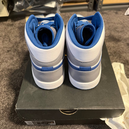 Jordan 1 Mid True Blue 12M Brand New Authentic
