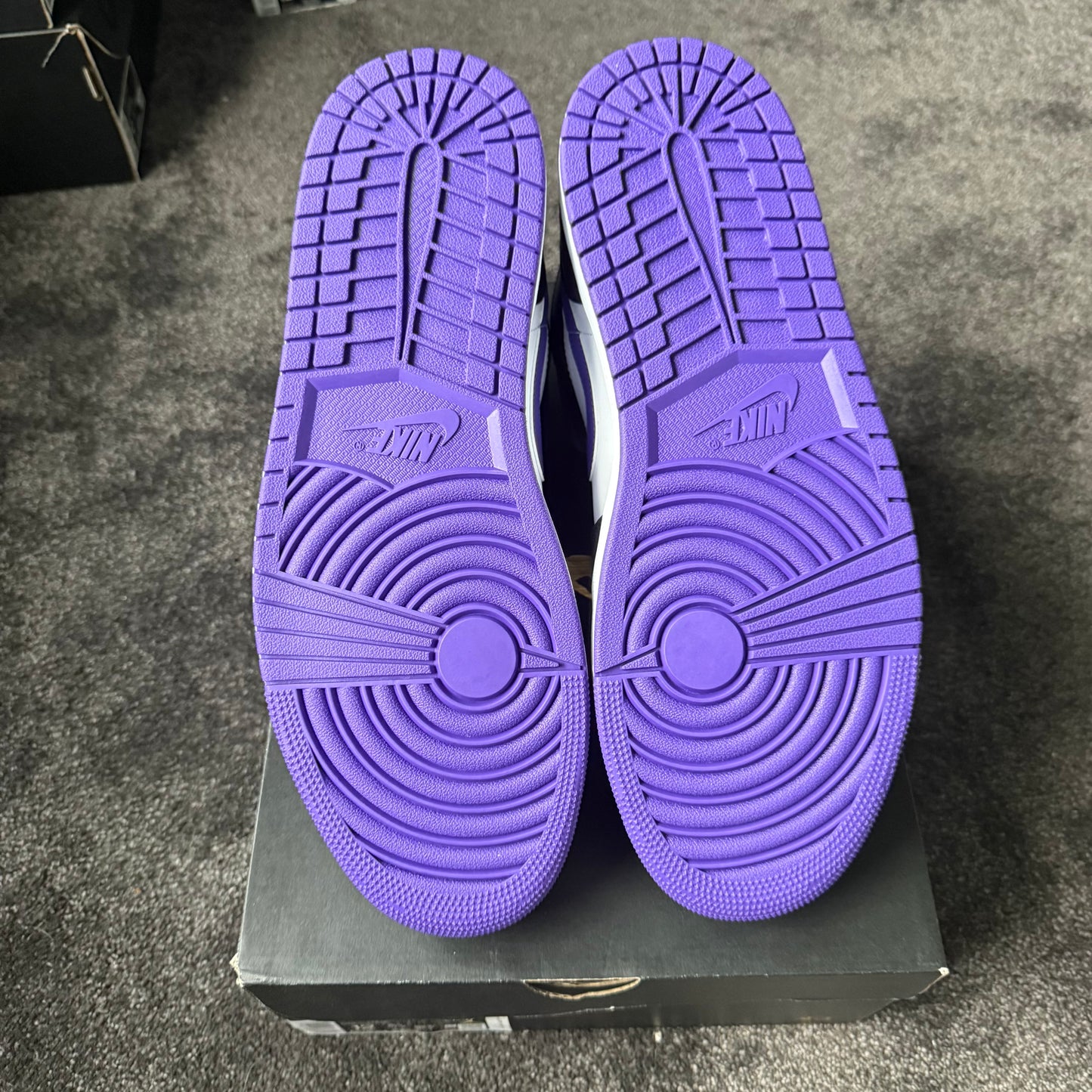 Jordan 1 Mid Dark Iris 12M Brand New Authentic