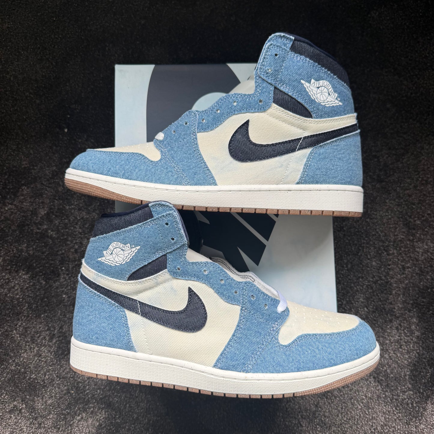 Jordan 1 Retro high Og Demin 12M 
Brand New Authentic