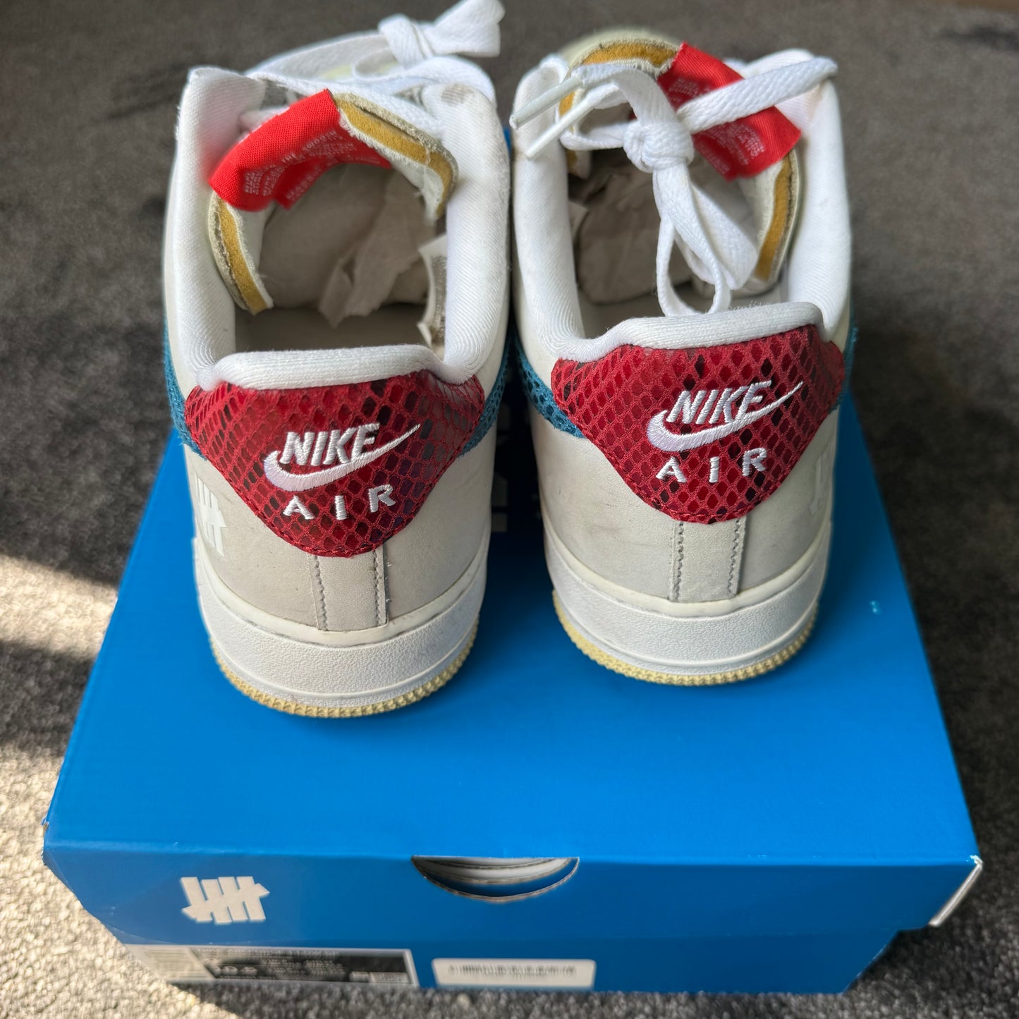 Nike Air Force 1 Low SP Undefeated 5 on it dunk VS AF1 9M Used Great Condition