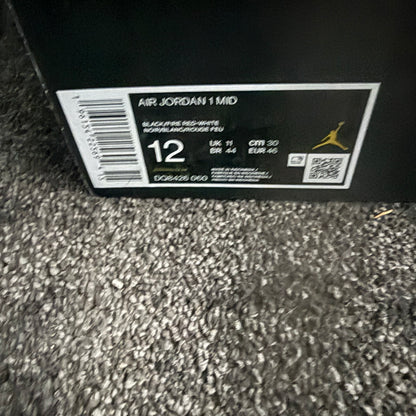 Jordan 1 Mid Alternate Bred (2022)
12M Brand New Authentic