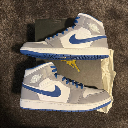 Jordan 1 Mid True Blue 12M Brand New Authentic