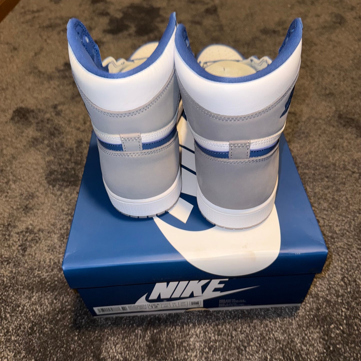 Jordan 1 Retro High OG True Blue 12M  Brand New Authentic