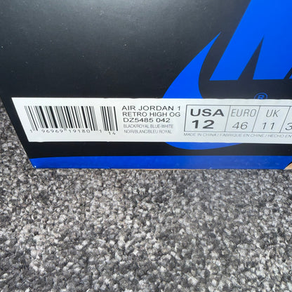Jordan 1 Retro High OG Royal Reimagined 12M Brand New
Authentic
