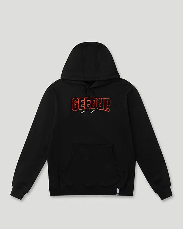 Geedup Play For Keeps Hoodie 'Black / Black Orange' (2024)