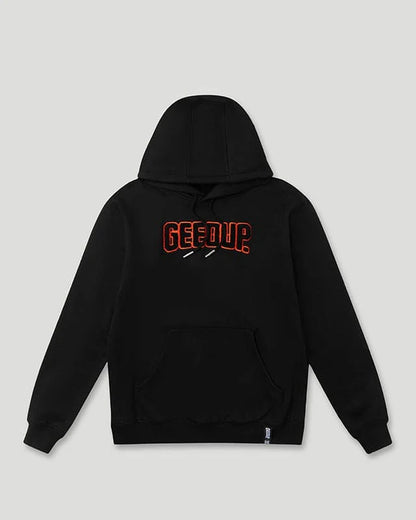 Geedup Play For Keeps Hoodie 'Black / Black Orange' (2024)