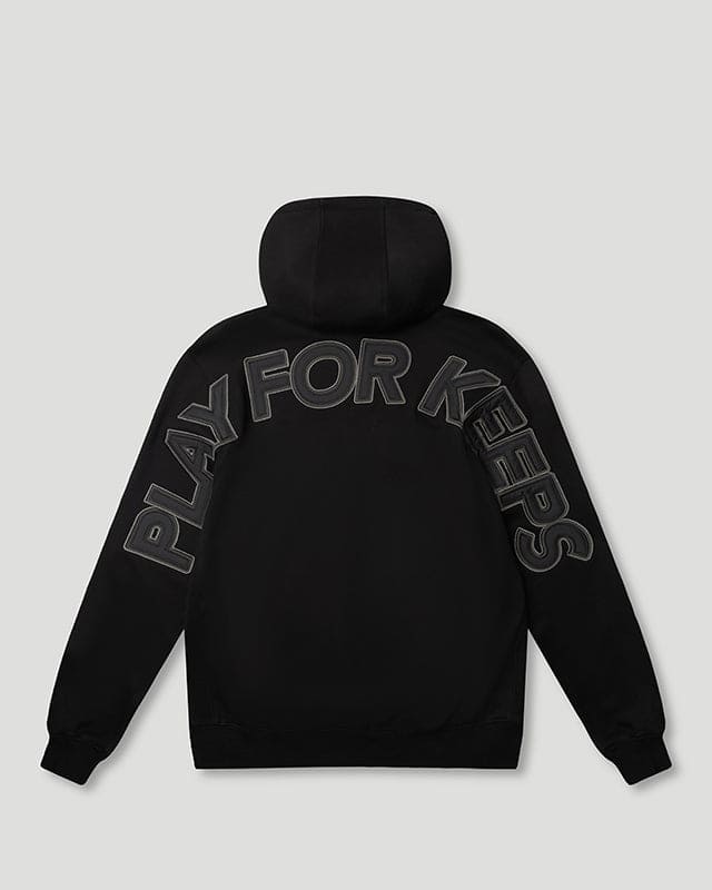 Geedup Play For Keeps  T.T Hoodie Double Black PRE ORDER XS - XXL