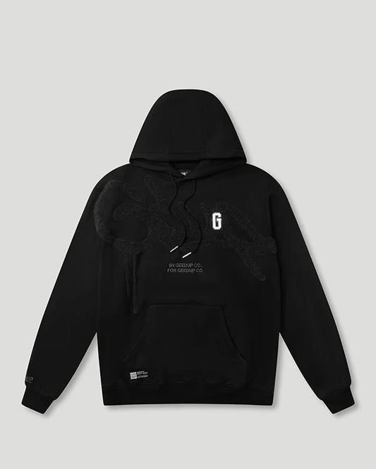 Geedup Handstyle/G Hoodie Black/Charcoal PRE ORDER ORDER CONFIRMED XS - XXL