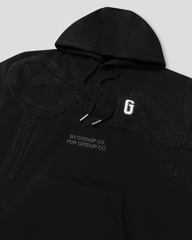 Geedup Handstyle/G Hoodie Black/Charcoal PRE ORDER ORDER CONFIRMED XS - XXL