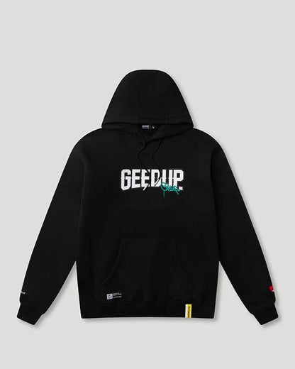Geedup Play for keeps x Foot Locker Hoodie Black/Turbo Green/White XS-2XL Inhand
