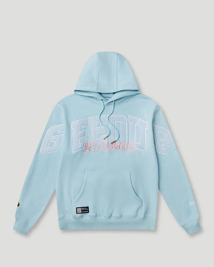 Geedup Team Logo x Vanson Hoodie Light Blue S - 2XL INHAND