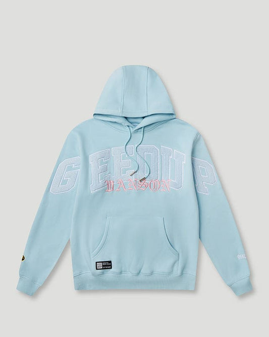 Geedup Team Logo x Vanson Hoodie Light Blue S - 2XL INHAND