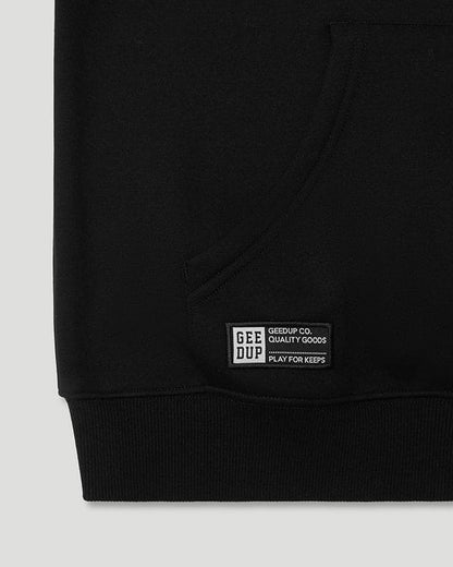 Geedup Team Logo Hoodie Black/White/Red