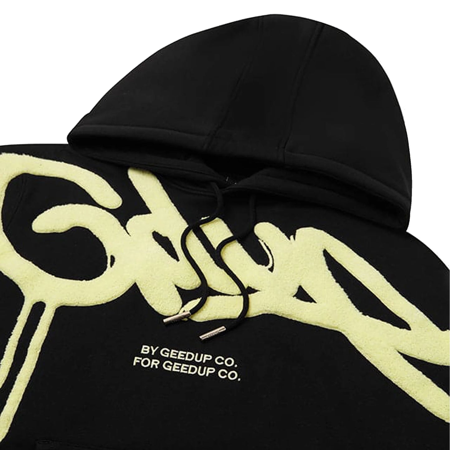 Geedup Handstyle Hoodie 'Black / Sorbet' (2025) XS-4XL