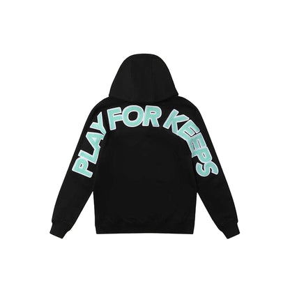 Geedup Play For Keeps Hoodie 'Black / Teal' (2024)