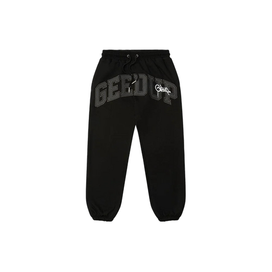 Geedup Team Logo/Handtstyle Trackpant Black/Grey/White XS - XL INHAND NOW