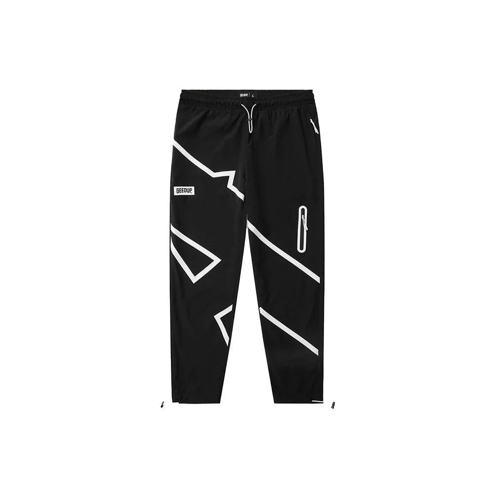 Geedup x Arrdee Sublimated Pants 'Black / White' (2025) XS INHAND BRAND NEW